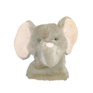 Vintage Dakin Elephant Hand Puppet Plush Stuffed Animal‎ 1985 Interactive Play